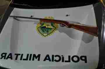 Nova Laranjeiras – Homem é detido por ameaça e porte irregular de arma de fogo